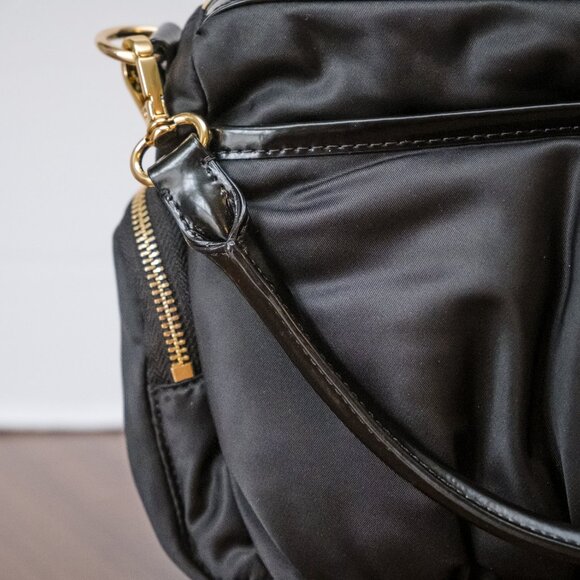 MZ Wallace Small Chelsea Crossbody- Black with Gold Hardware New Never Used - Picture 15 of 16